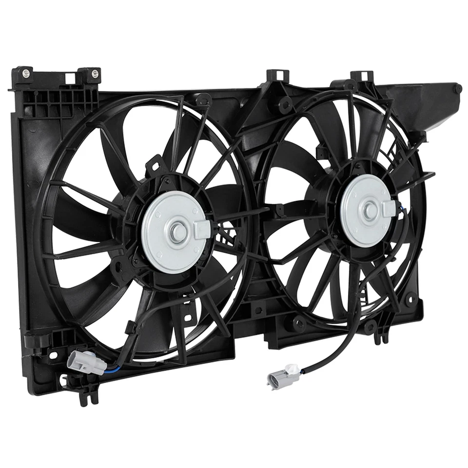 Radiator Cooling Dual Shroud Fan For 2015-2019 Subaru Legacy Outback 45121AL02A Foto 2 de 4