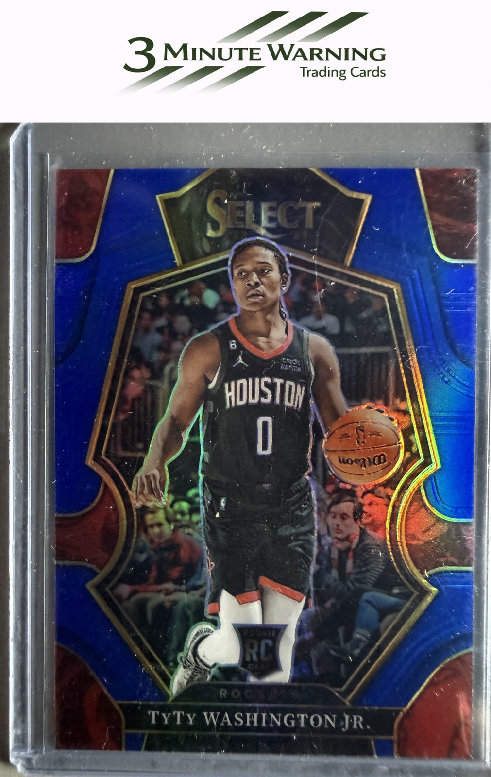 2022-23 Panini Select #168 TyTy Washington Jr. Blue (Retail Base)