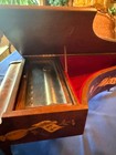 Rare Reuge Music Box Grand Piano Swiss Made Musical Wood Inlay Vtg — photo 4