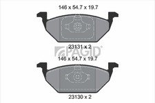 Bremsbelagsatz Scheibenbremse PAGID T1165N für VW POLO 5 6R1 6C1 4 GOLF PLUS 5M1