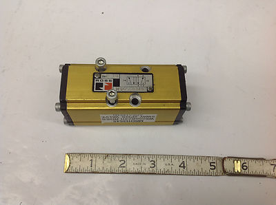 Ross W6056B2411 Solenoid Pilot Valve. MISSING 2 MOUNTING BOLTS.  USED