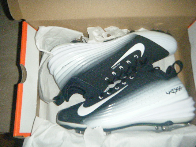 NIKE ナイキ Lunar Vapor Trout スパイク27cm Nike Lunar Vapor Trout Metal Baseball Cleats Black White