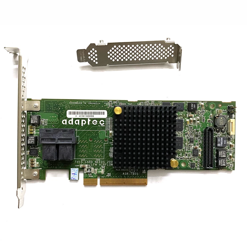 Adaptec ASR-7805 6Gbs SAS- PCI EXPRESS 3.0 X8 -1GB Cache RAID Controller Card - Image 2 of 4