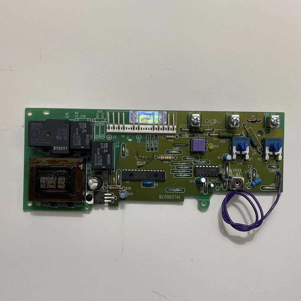 OEM Sears Craftsman Circuit Board Purple Learn Button 41A5021-3M