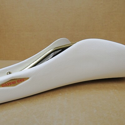 New-Old-Stock Selle San Marco Rolls SaddleWhite Cover w