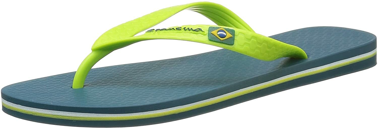 Chanclas Hombre Ipanema Classic Brasil II Ad 80415 Hecho En Brasil Azul/Verde