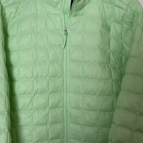 The North Face Womens 1X Plus Full-Zip ThermoBall Puffer Jacket Patina Green NEW - Picture 9 of 14