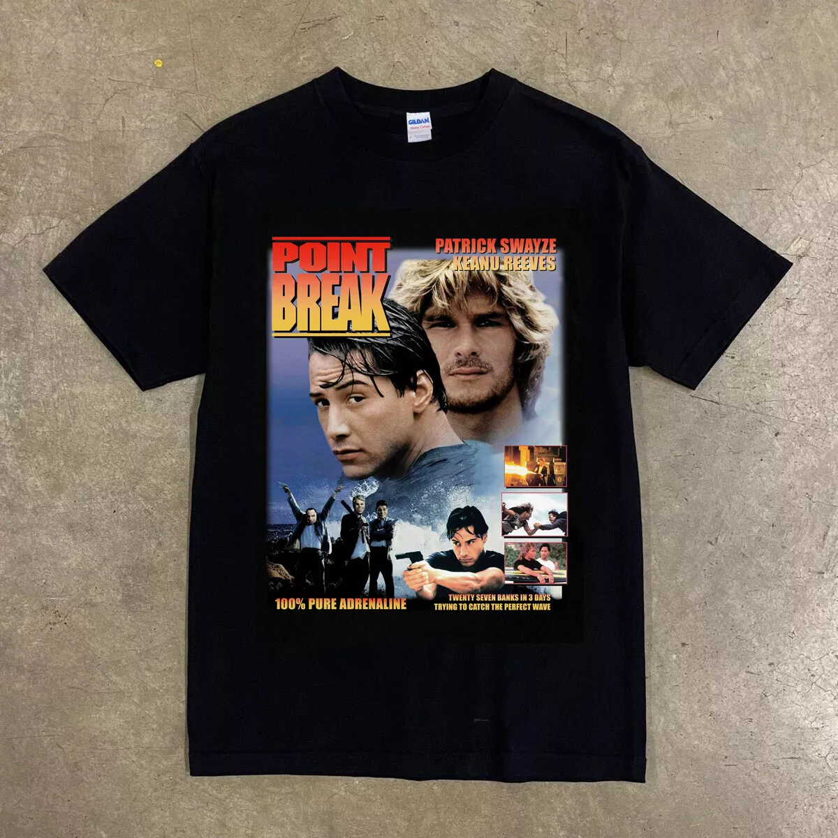 Point Break Keanu Reeves Movie T Shirt