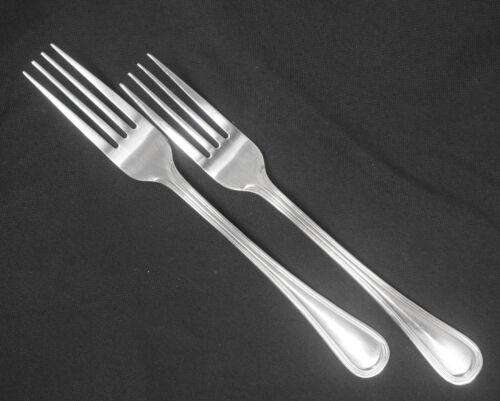 International Edgebrook Stainless Dinner Fork set of 2. 8" Long - 第 1/2 張圖片