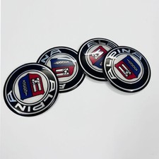 Zubehör Für BMW ALPINA Aufkleber Nabenkappen Felgen Emblem Radkappen 4x 65mm