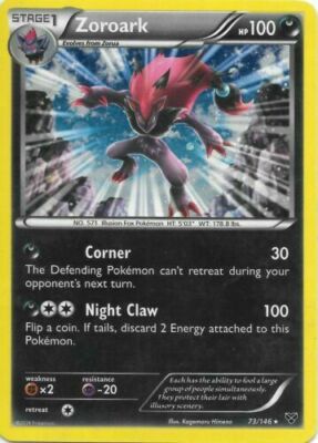 【RDKページ】 Zoroark 73/146 XY Base Set Holo Rare Near Mint NM Pokemon | eBay