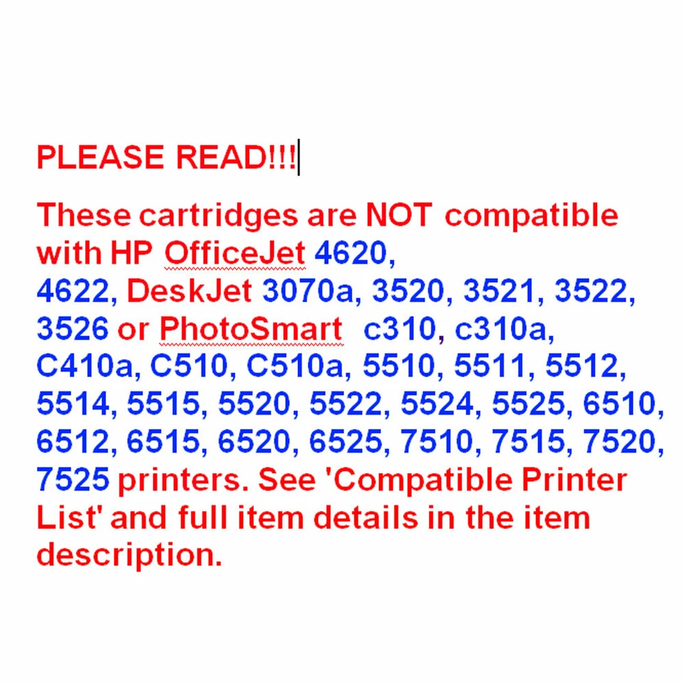 Juego de 5 Cartuchos de Tinta Originales HP 564 LEER DESCRIPCIÓN Foto 2 de 2