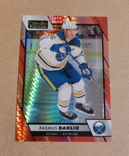 Rasmus Dahlin 2023-24 O-Pee Chee Platinum Red Prism #160 Buffalo Sabres /199