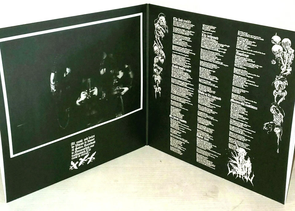 WATAIN Rabid Death's Curse Opaque Red Vinyl 2LP Unplayed 2017 Season Of Mist - Image 4 of 4