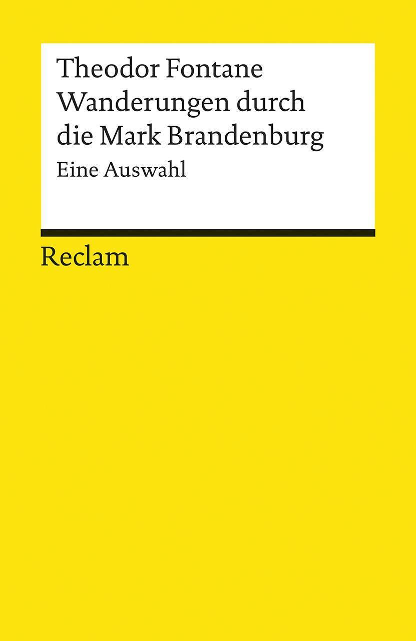 Thumbnail - Wanderungen Durch Die Mark Brandenburg. Eine Auswahl | Theodor Fontane