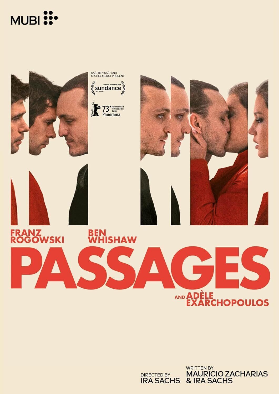 Passages (DVD) Franz Rogowski Ben Whishaw Adèle Exarchopoulos