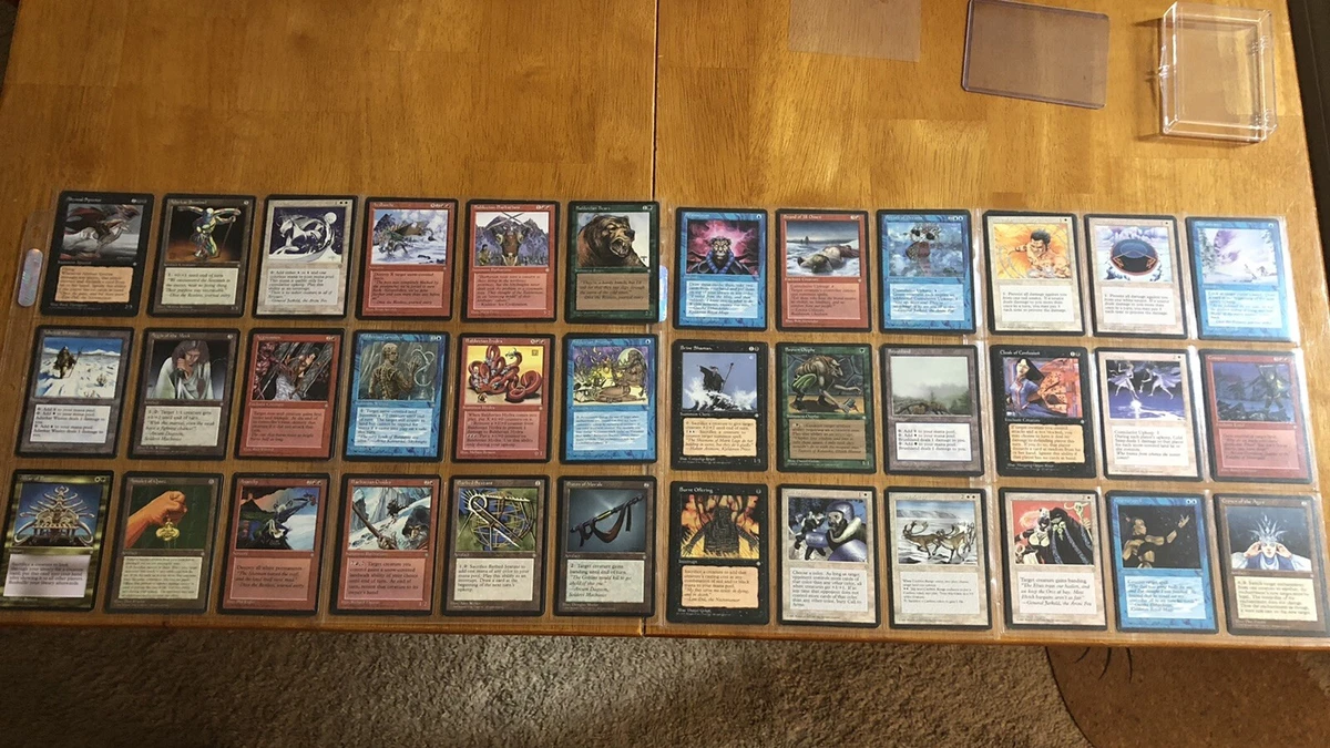 Magic: The Gathering Trading Card Games Ice Age Sets for sale - eBay