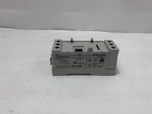 Allen Bradley 193-ESM-VIG-30A-T Overload Relay Image 1 of 3