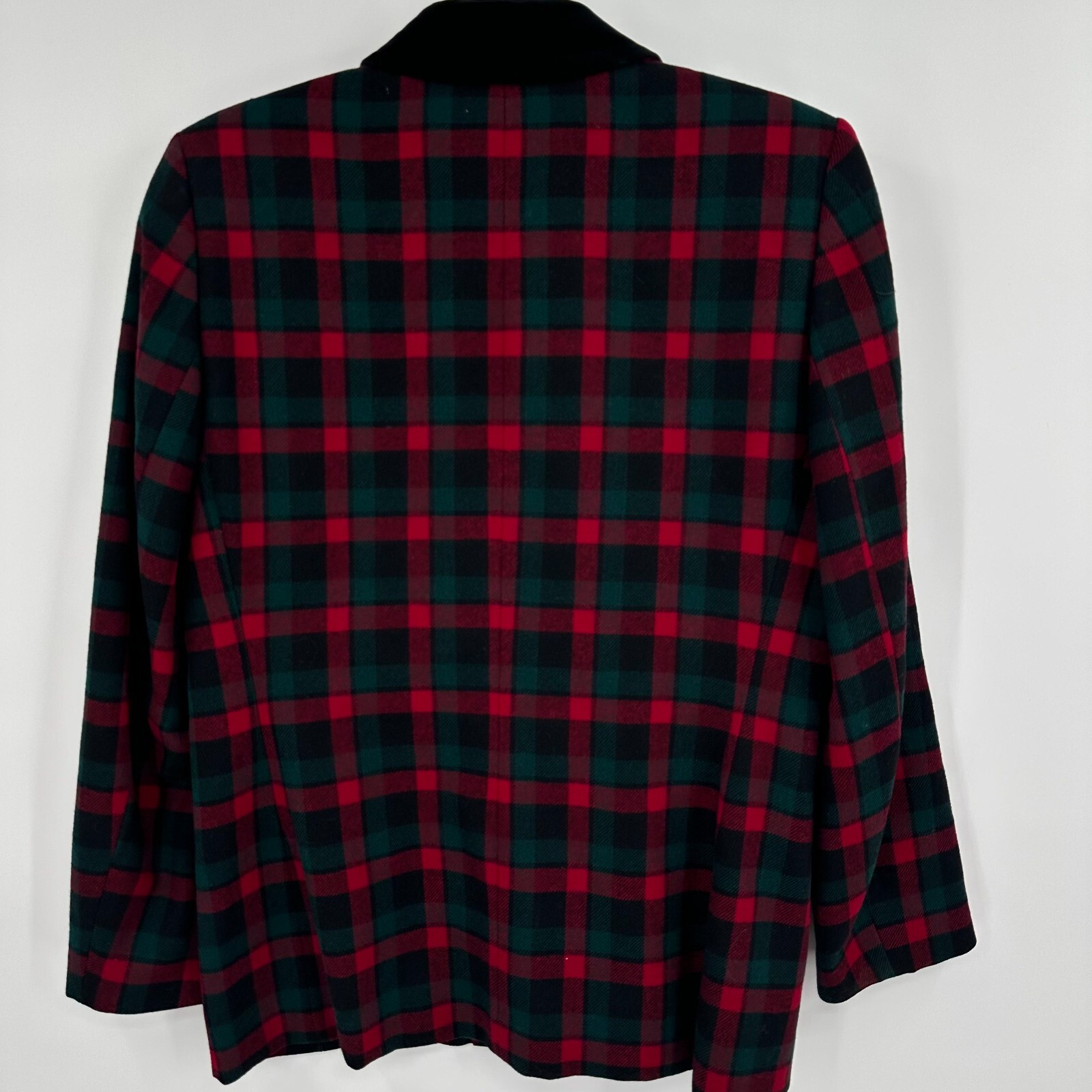 Pendleton Blazer Jacket Women's 10 Multi Plaid Wo… - image 2