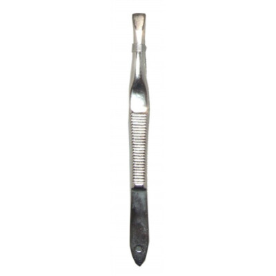 8.5cm First Aid Medical Splinter Tweezers Forceps - Stainless Steel ...