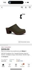 New Swedish Clogs/ Mules.