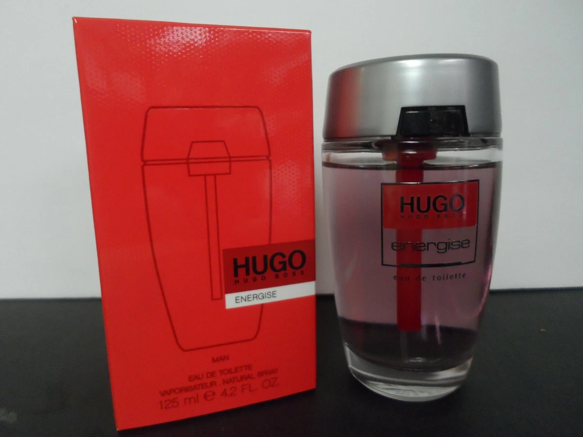 Hugo Energise Hugo Boss Man EDT Spray 4.2 oz 125 ml New Vintage Original