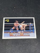 FRE SHIPPING-MINT-[1990 Classic Wrestlemania WWF #120 Hacksaw Jim Duggan/Bravo