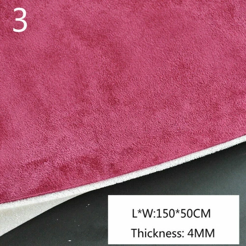Thick Faux Suede Fabric Foam Backing Quilted Car Roof Upholstery Material Crafts - Picture 14 of 32
