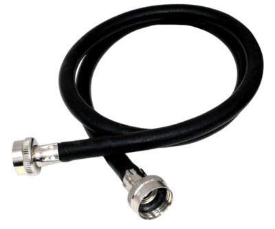 Washing Machine Rubber Hose 3/4'' Connector FHT Hot Cold Water Supply Line 8ft