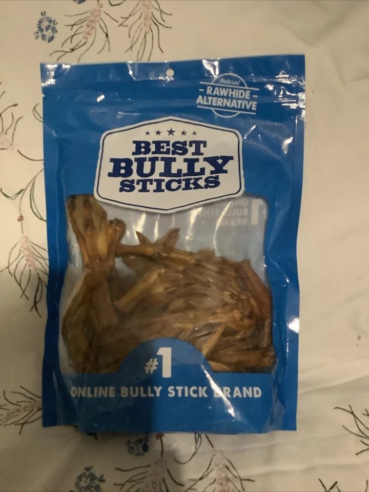 5 Bags - Best Bully Sticks Duck Feet Dog Treats 5 Bags Lot 25 Feet/Bag - Image 2 of 4
