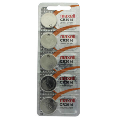 CR2016 Lithium Knopfzelle IEC CR2016 im 5er Pack