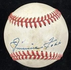 Jimmie Foxx Signed Baseball PSA/DNA LOA READ