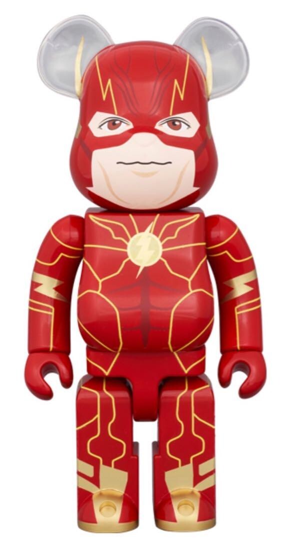 MEDICOM TOY - BE@RBRICK THE FLASH 400％ medicom toy The Flash 400% Bearbrick by Medicom Toy - Mindzai