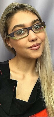 New Mikli by Alain Mikli  ML 2910 0004 Vintage Women's Eyeglasses Frame 