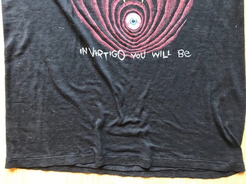 Metallica In Vertigo You Will Be T Shirt Large 1988 Vintage Shortest Straw - Picture 5 of 12