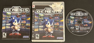 Sonic Ultimate Genesis Collection Sony PlayStation 3 PS3 (Game, Manual, & Case)