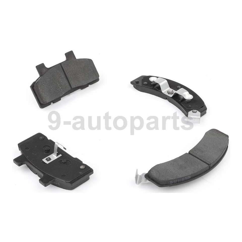 Rotores de disco delanteros + pastillas de freno de cerámica para Cadillac Fleetwood 1985 1986-1989 Foto 3 de 4