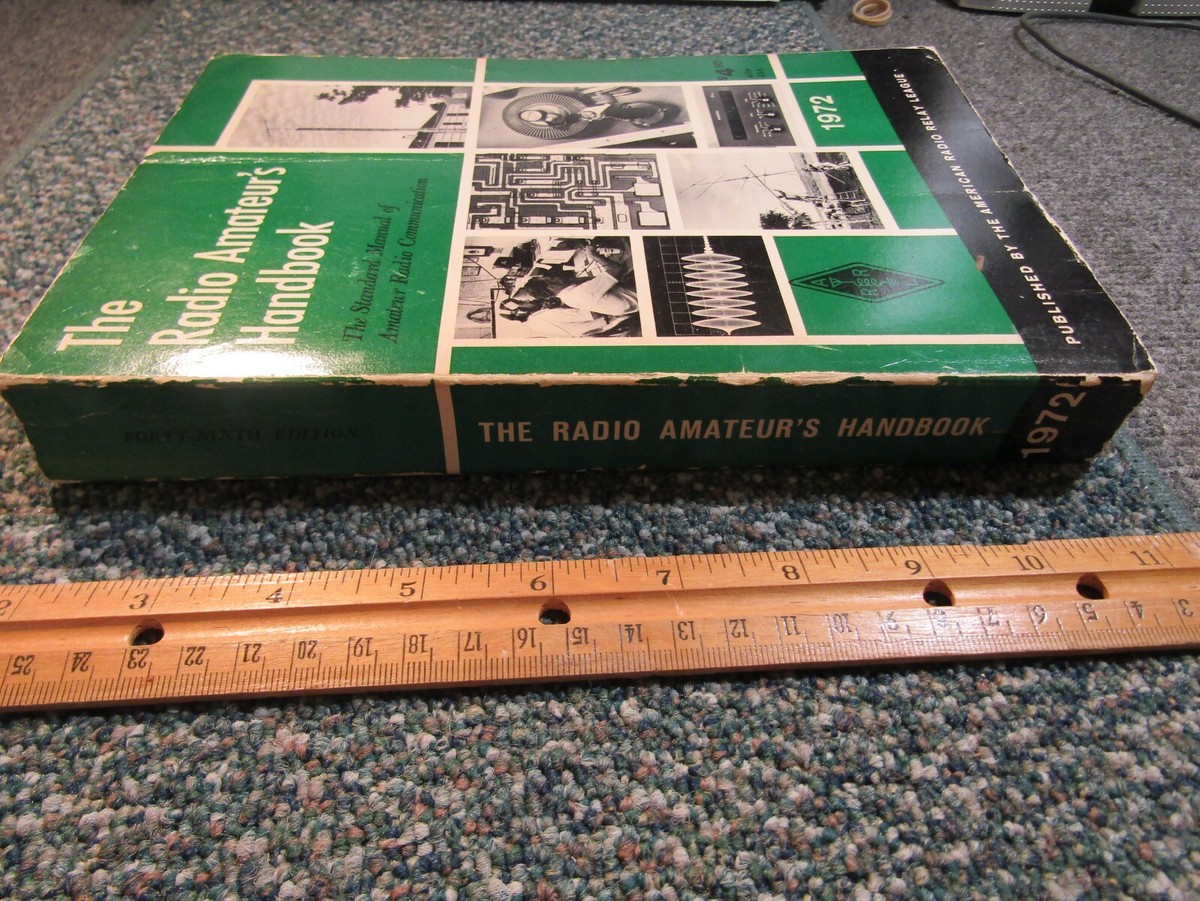 The ARRL Radio Amateur's Handbook ~ 1972 ~ Ham Radio ~ original | eBay