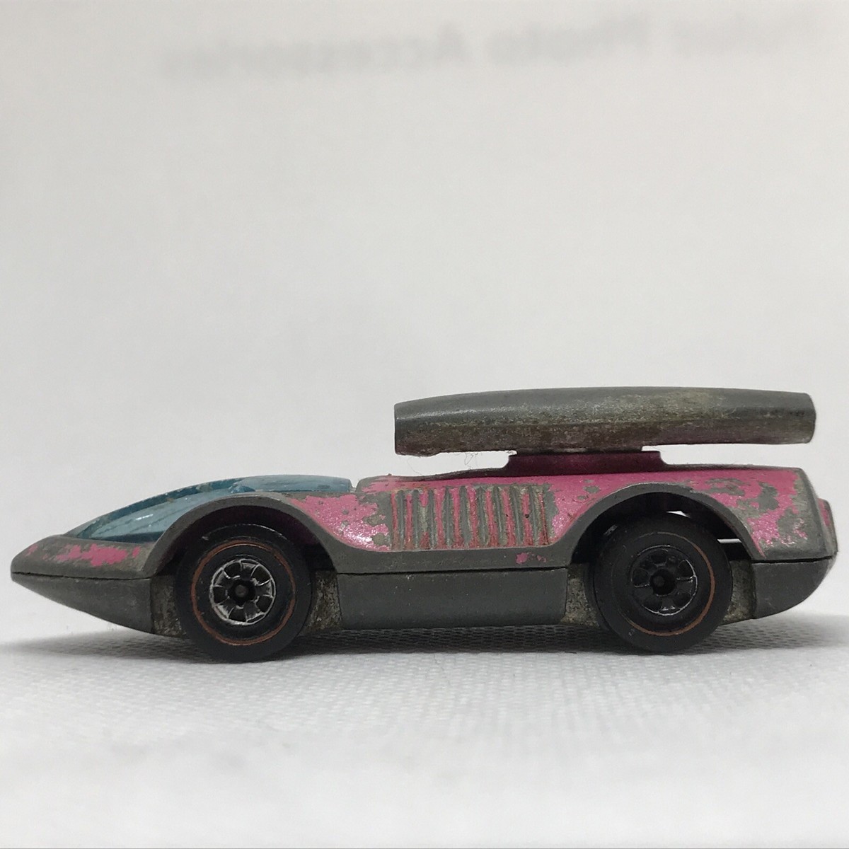 Hot Wheels Redline Rocket-Bye-Baby 1970 Pink Enamel Made In