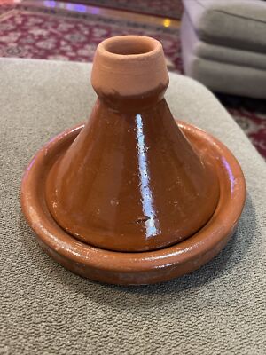 Moroccan Cooking Tagine Pot Lead Free Terra Cotta Pottery Tajine glazed (BCL)