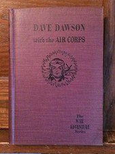 1942 Dave Dawson With the Air Corps Hardback The War Adventure Series USA Made