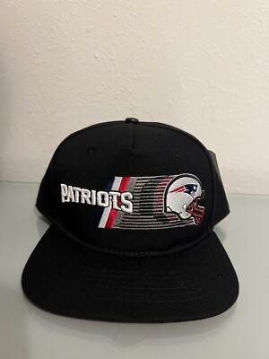 Pro Standard New England Patriots Racing Helmet Logo Snapback Adjustable  Hat