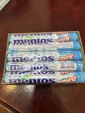 Mentos Chewy Mint Candy Roll, Mint, ( Pack of 15 )