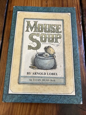 MOUSE SOUP by Arnold Lobel 1977 First Edition, HC, An I CAN READ Book VINTAGE
