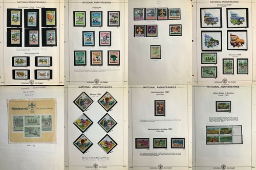 Boy Scouts CV €100,00 todos los diferentes juegos aleatorios cubiertas FDC S/S - Imagen 7 de 12