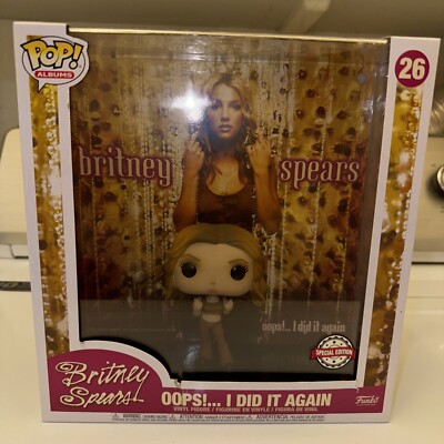 Funko Pop! Album Cover with Case: Britney-Oops!... I Did It Again! - (Exclusive)
