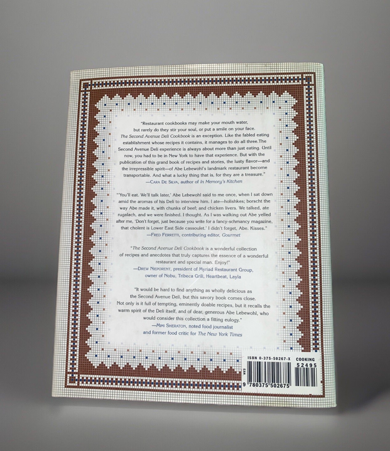 The Second Avenue Deli Cookbook : Recipes and Memories from Abe Lebewohl's...