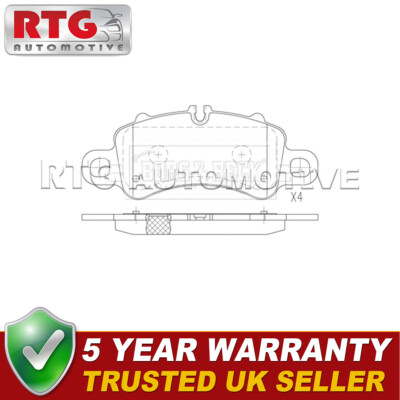 Front Brake Pads Set Fits Porsche 911 2015-2019 718 Boxster 2016- 2.5 3.0