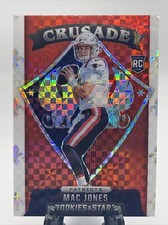 2021 Rookies and Stars Mac Jones Rookie Crusade Red Plaid Prizm #CR-24 Patriots