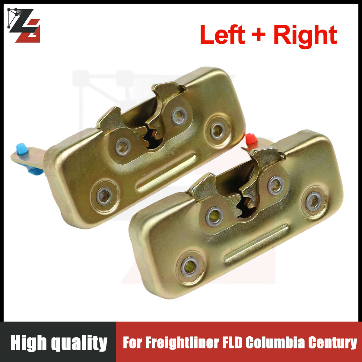 Left+Right Front Upper Door Latch For Freightliner FLD Columbia